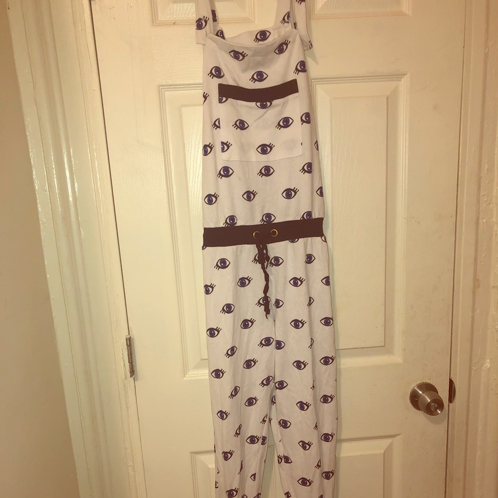 Eyes jumpsuit pajamas
